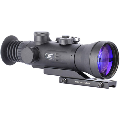 Night Optics Marauder 750 4x 3rd Generation Night Vision Riflescope (Autogated, Red-Green Mil-Dot Reticle)
