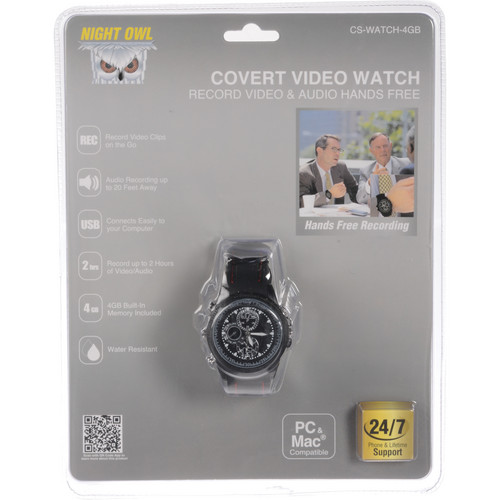 Night Owl 4 GB Covert Video Watch