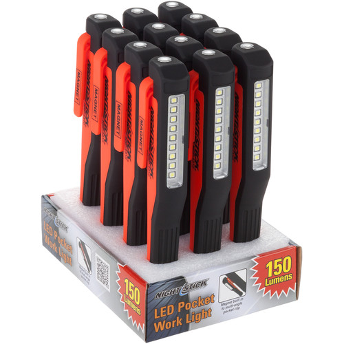 Nightstick NSP-1310CTD LED Pocket Work Light (12-Pack Counter Top Display)