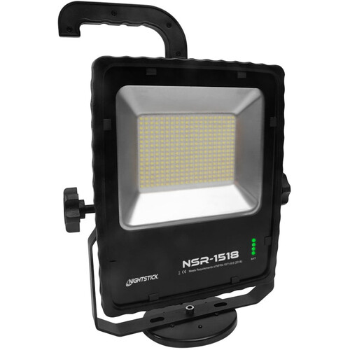 Nightstick NSR-1518 Rechargeable LED Scene Light with Magnetic Base