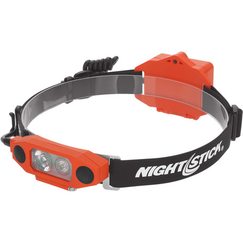 Nightstick XPP-5462RX Intrinsically Safe Low-Profile Dual-Light Headlamp (Red)