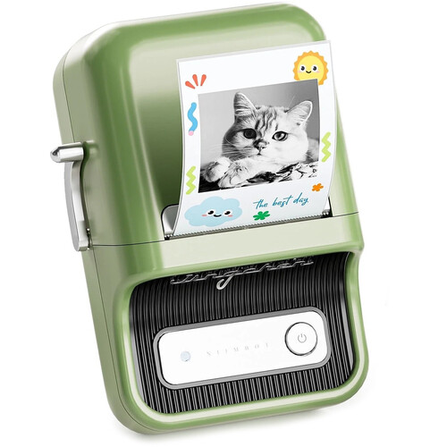 NIIMBOT B21 Pro 2" Portable HD Thermal Label Printer (Green)