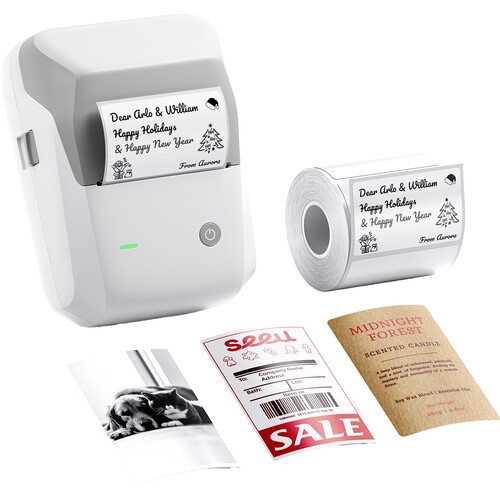 NIIMBOT B1 Pro Thermal Label Printer (Light Sand)