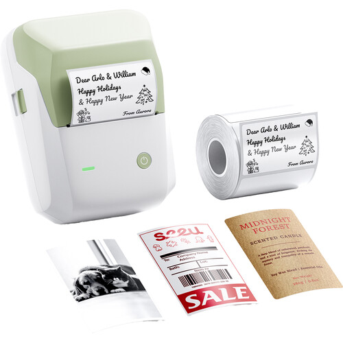NIIMBOT B1 Pro Thermal Label Printer (Green)