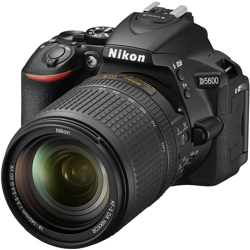 Nikon D5600 DSLR Camera with 18-140mm Lens (Open Box)