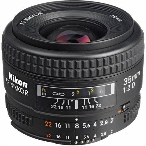 Nikon AF NIKKOR 35mm f/2D Lens