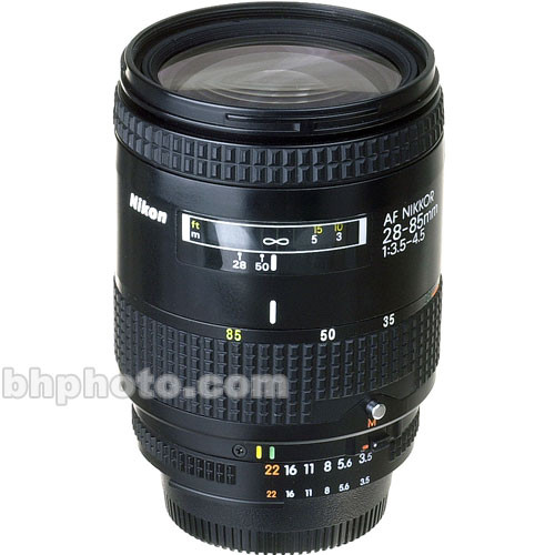 Nikon Zoom Wide Angle-Telephoto 28-85mm f/3.5-4.5n AF Autofocus Lens