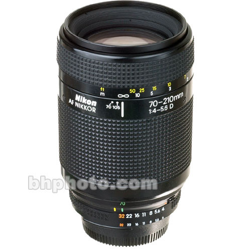 Used Nikon 70-210mm f/4-5.6 D-AF Autofocus Lens 1979 B&H Photo