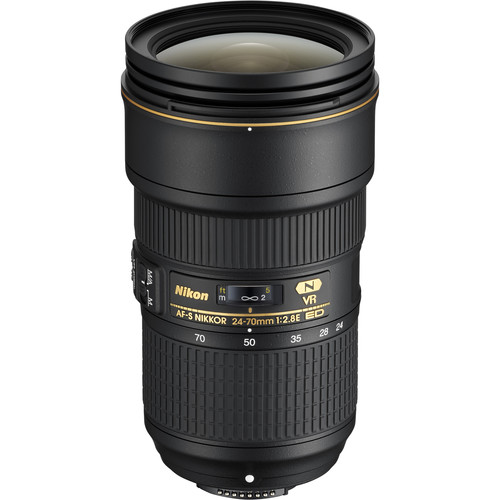 Used Nikon AF-S NIKKOR 24-70mm f/2.8E ED VR Lens 20052 B&H Photo
