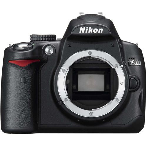 Used Nikon D5000 Digital SLR Camera (Body Only) 25452 B&H Photo