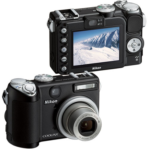 Nikon Coolpix P5000 Digital Camera (Black)