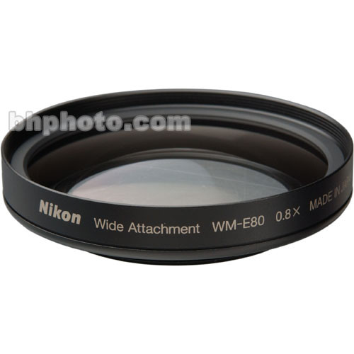 Nikon WM-E80 0.8x Wide Angle Converter Lens