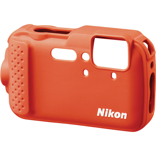 Nikon CF-CP001 Silicone Jacket for COOLPIX AW120 Digital Camera (Orange)