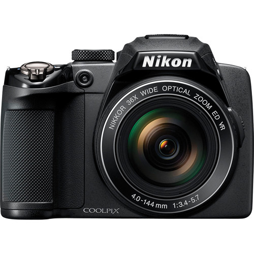Nikon Coolpix P500 Digital Camera (Black)