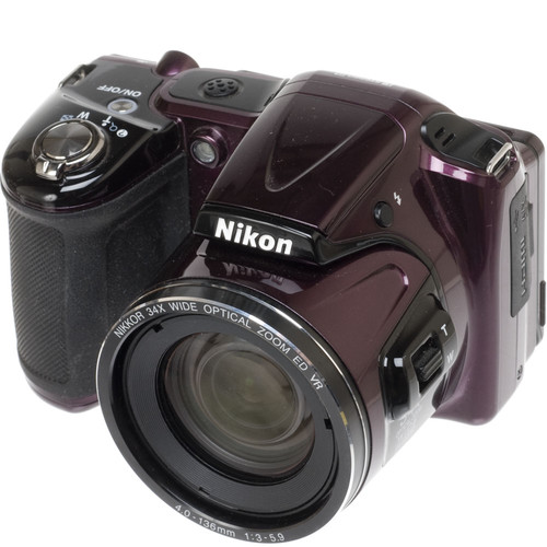 Nikon COOLPIX L830 Digital Camera (Plum) 26441 B&H Photo Video