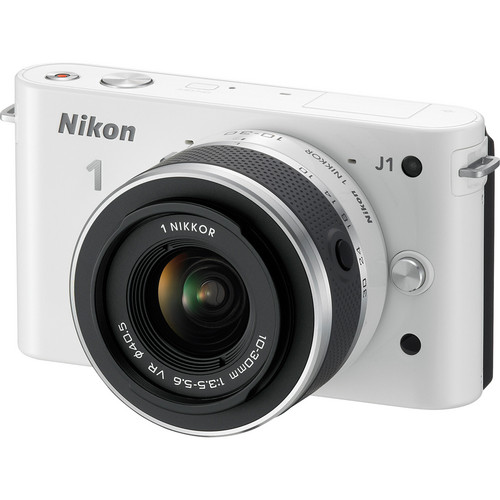 Used Nikon 1 J1 Mirrorless Digital Camera with 10-30mm VR 27528