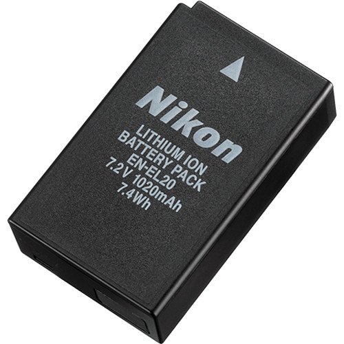 Nikon EN-EL20 Rechargeable Li-ion Battery (1020mAh)