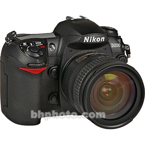 Nikon D200 Digital Camera with 18-70mm G-AFS ED-IF DX Lens