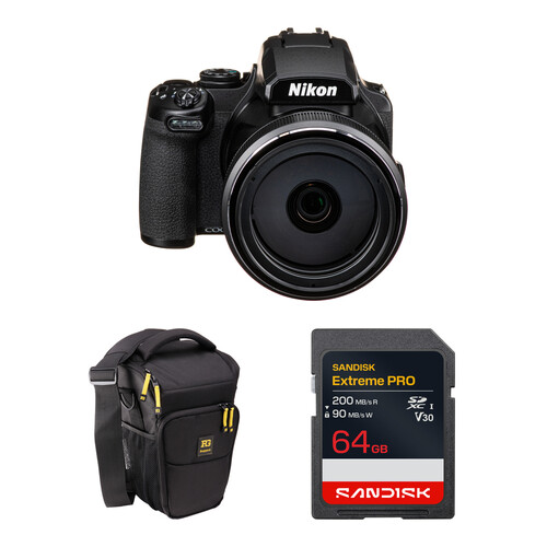 Nikon COOLPIX P1100 Digital Camera with Basic Bundle