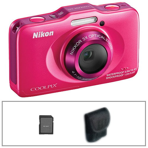 Nikon coolpix S31 ピンク Nikon COOLPIX S31 Digital Camera Basic Kit (Pink) B&H Photo