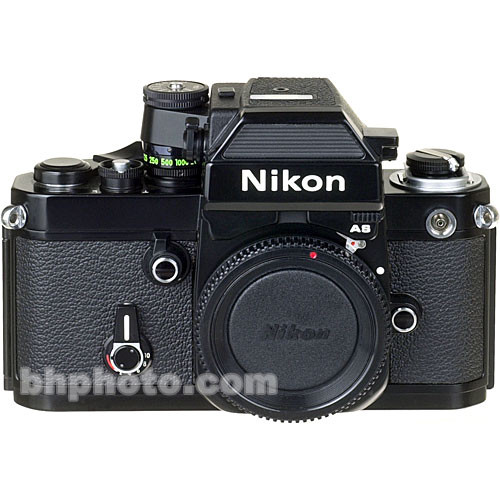 Nikon F2AS 35mm SLR Manual Focus Camera Body - Black