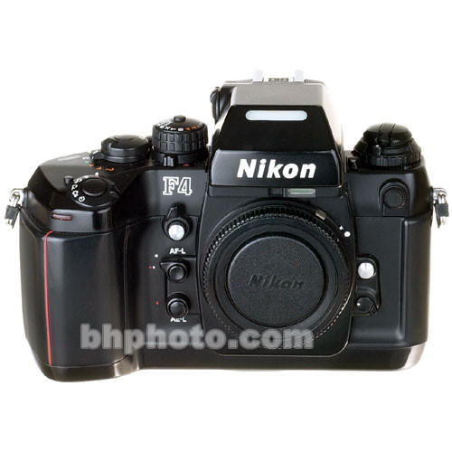 Nikon F4 35mm SLR Autofocus Camera Body with MB-20 Battery Pack