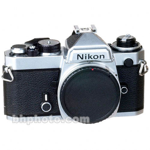 Nikon FE 35mm SLR Manual Focus Camera Body - Chrome