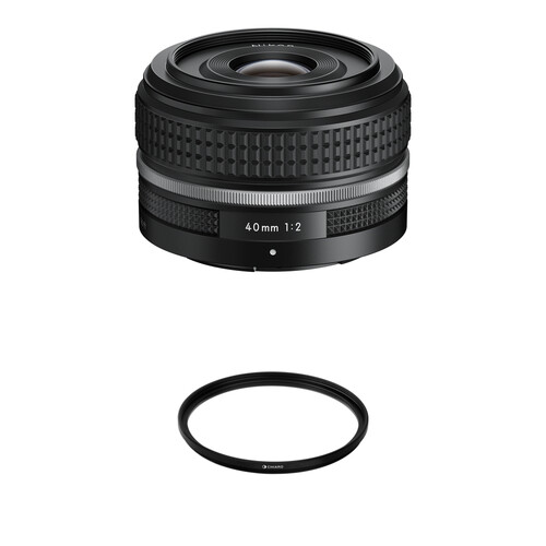 Nikon NIKKOR Z 40mm f/2 (SE) Lens with 52mm Filter Kit
