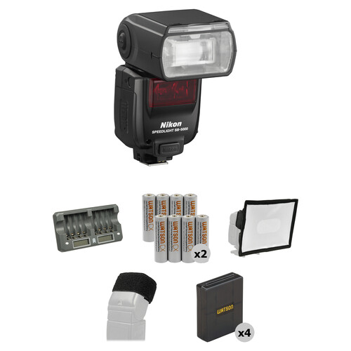 Nikon SB-5000 AF Speedlight Wedding and Event Kit B&H Photo