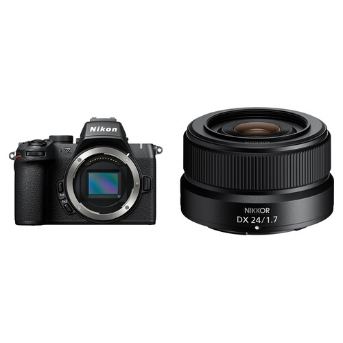 Nikon Z50 II Mirrorless Camera with 24mm f/1.7 Lens Kit