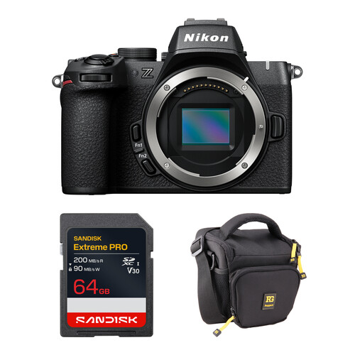 Nikon Z50 II Mirrorless Camera with Basic Bundle