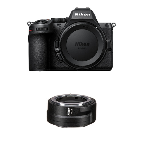 Nikon Z5 II Mirrorless Camera with FTZ II Mount Adapter Kit