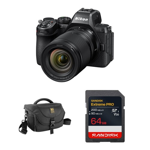 Nikon Z5 II Mirrorless Camera with 24-105mm f/4-7.1 Lens and Basic Bundle