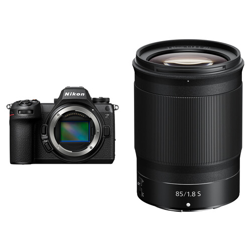 Nikon Z6 III Mirrorless Camera with 85mm f/1.8 Lens for Portrait Photography