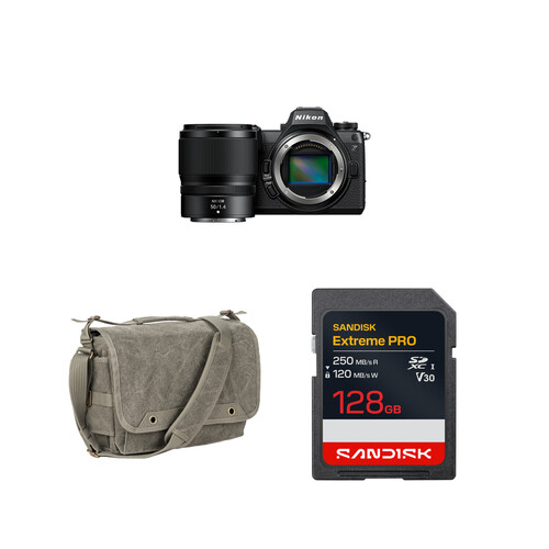 Nikon Z6 III Mirrorless Camera with 50mm f/1.4 Lens and Basic Bundle