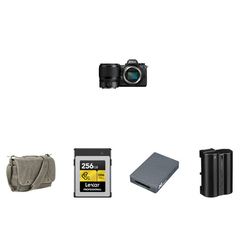 Nikon Z6 III Mirrorless Camera with 50mm f/1.4 Lens and Essentials+ Kit