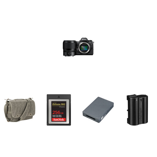 Nikon Z6 III Mirrorless Camera with 50mm f/1.4 Lens and Essentials+ Kit