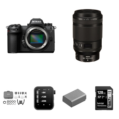 Nikon Z6 III Mirrorless Camera with Dental Photography Intermediate Kit