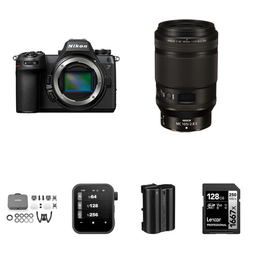 Nikon Z6 III Mirrorless Camera with Dental Photography Intermediate Kit