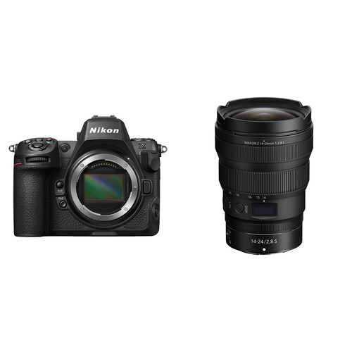 Nikon Z8 Mirrorless Camera with 14-24mm f/2.8 Lens Kit
