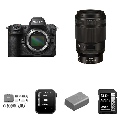 Nikon Z8 Mirrorless Camera with Dental Photography Advanced Kit
