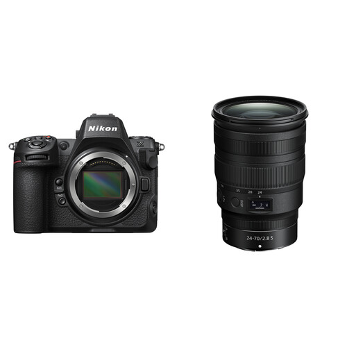 Nikon Z8 Mirrorless Camera with 24-70mm f/2.8 Lens Kit