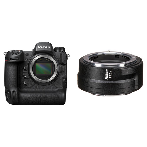 Nikon Z9 Mirrorless Camera with FTZ II Mount Adapter Kit