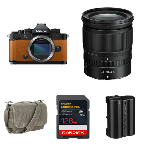 Nikon Zf Mirrorless Camera with 24-70mm f/4 Lens and Essentials+