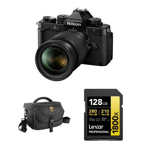 Nikon Zf Mirrorless Camera with 24-70mm f/4 Lens and Basic Bundle