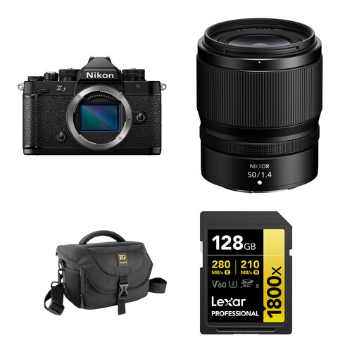 Nikon Zf Mirrorless Camera with 50mm f/1.4 Lens and Basic Bundle