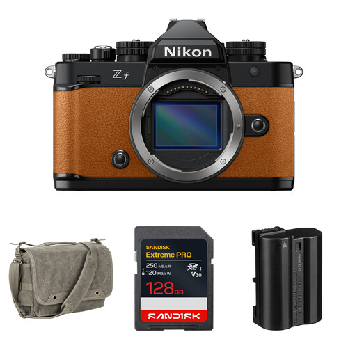 Nikon Zf Mirrorless Camera with Essentials+ Kit (Orange)