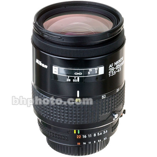 Nikon Zoom Wide Angle-Telephoto 28-85mm f/3.5-4.5 Auto Focus Lens