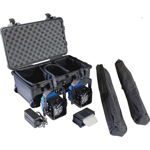 Nila Zaila High-Speed Lab Tungsten-Balanced 2-Light LED Kit