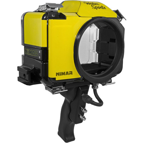 Nimar Base Water Sports Housing with Pistol Grip for Nikon D3300 (Yellow/Clear)